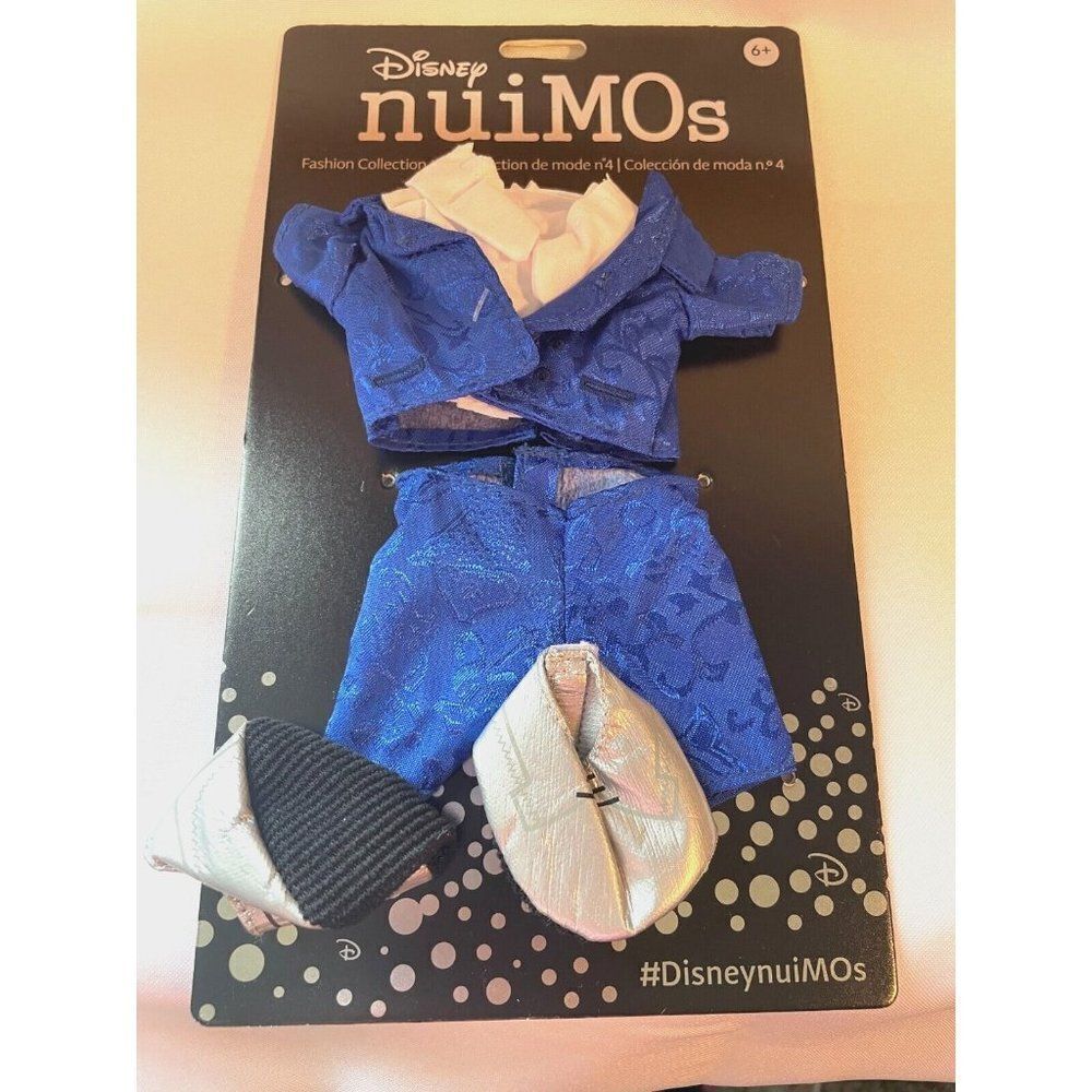 NEW Disney Parks nuiMOs Fashion Collection Blue Tuxedo with Silver Shoes